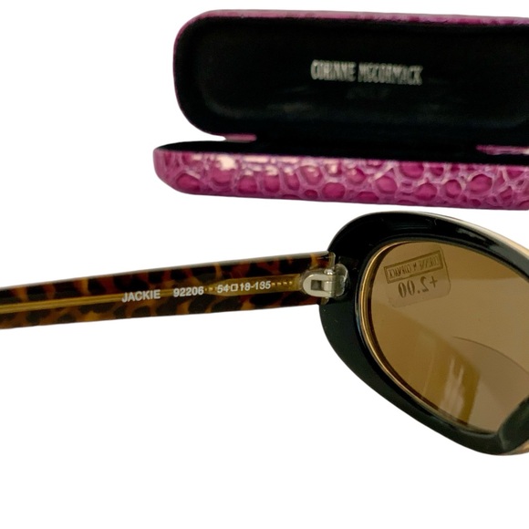 NEW Corrine McCormack Jackie 92207 Havana Gold 2.0 Readers Sunglasses - Picture 3 of 7